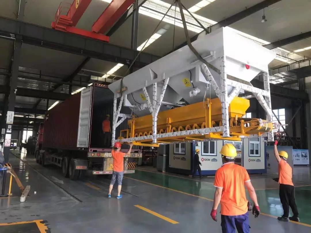 項(xiàng)目發(fā)貨|泉工QT6全自動砌塊成型機(jī)生產(chǎn)線發(fā)貨南蘇丹，助力市政建設(shè)！